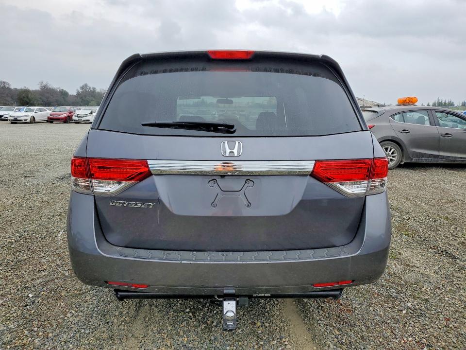 Photo 6 from auction – 2016 HONDA ODYSSEY LX with VIN 5FNRL5H28GB085649