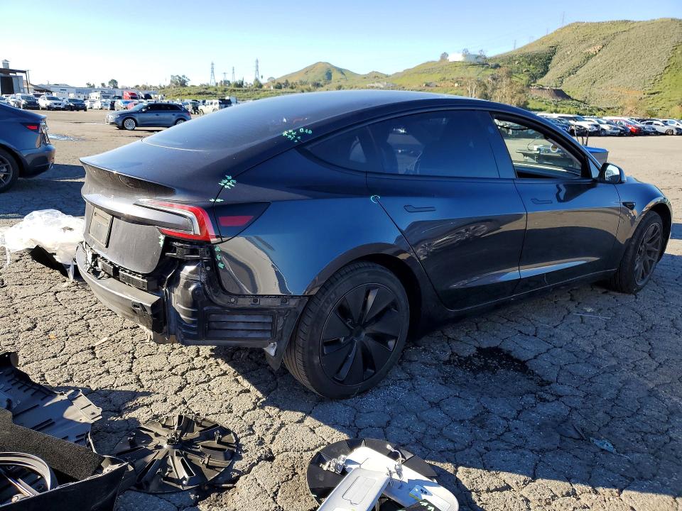 Photo 3 from auction – 2024 TESLA MODEL 3 with VIN 5YJ3E1EA3RF765742