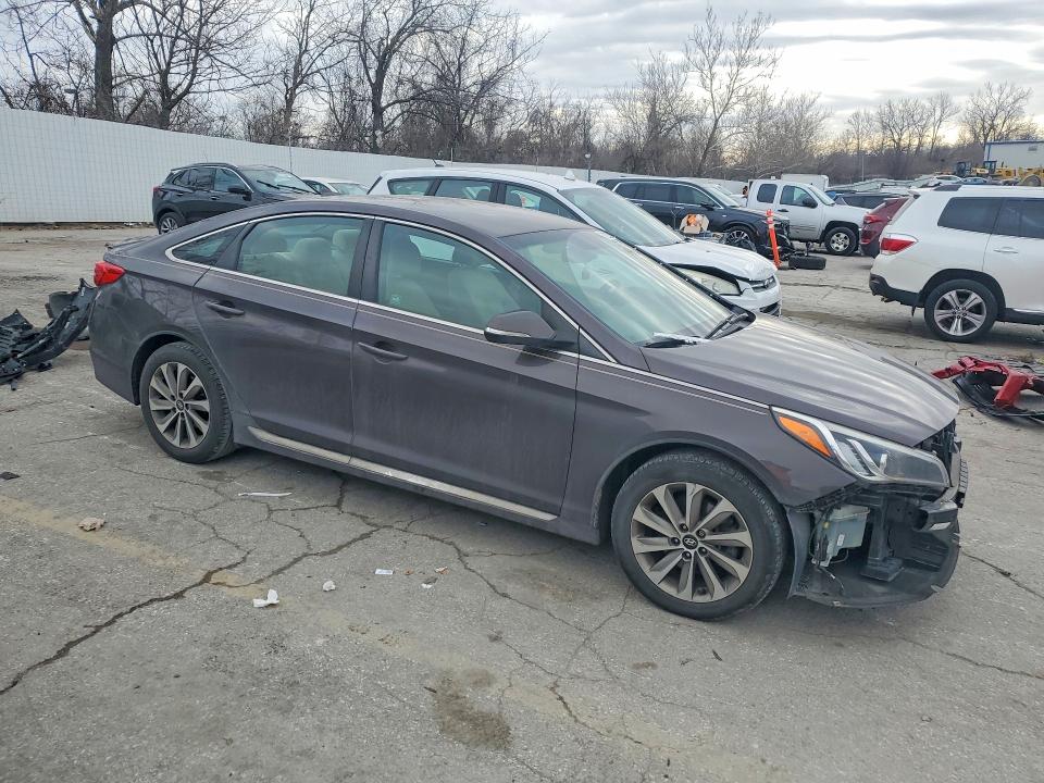 Photo 4 from auction – 2017 HYUNDAI SONATA with VIN 5NPE34AF4HH451339
