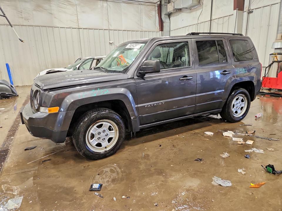 Photo 1 from auction – 2015 JEEP PATRIOT SP with VIN 1C4NJPBB2FD204567