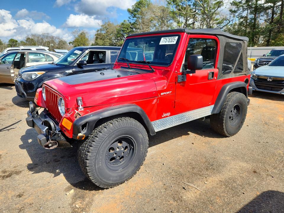 Photo 1 from auction – 2004 JEEP WRANGLER / with VIN 1J4FA49S34P747439