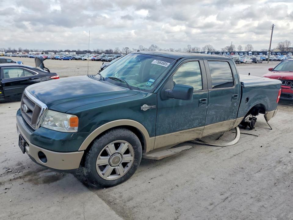 FORD F150 2007 with VIN 1FTPW12V87KD41043 - Photo from auction