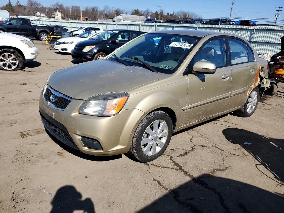 KIA RIO 2011 with VIN KNADH4A38B6914682 - Photo from auction
