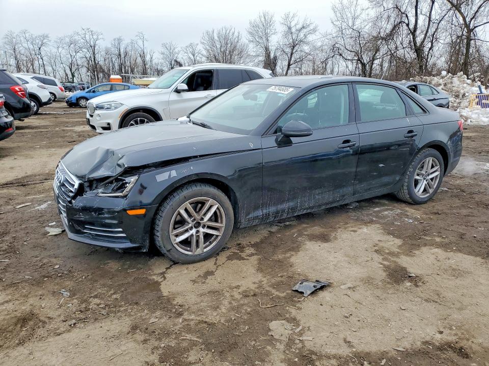 AUDI A4 2017 with VIN WAUGMAF48HA176994 - Photo from auction