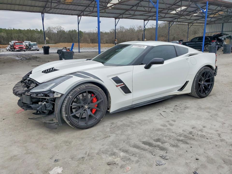 CHEVROLET CORVETTE G 2017 with VIN 1G1YY2D72H5107685 - Photo from auction