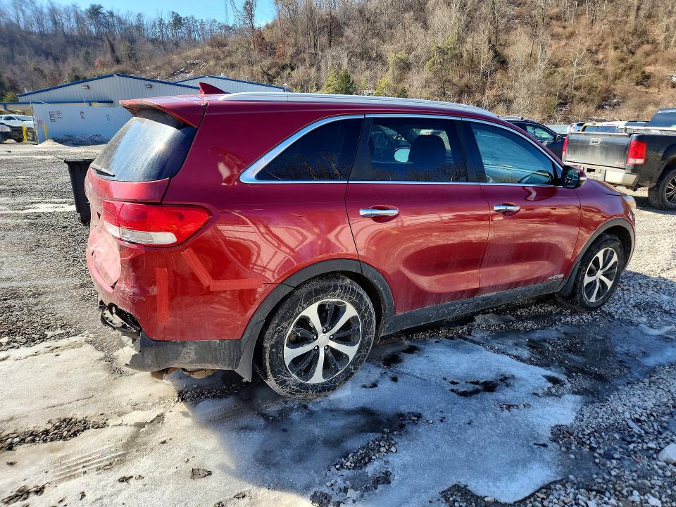 Photo 3 from auction – 2016 KIA SORENTO EX with VIN 5XYPHDA52GG121108