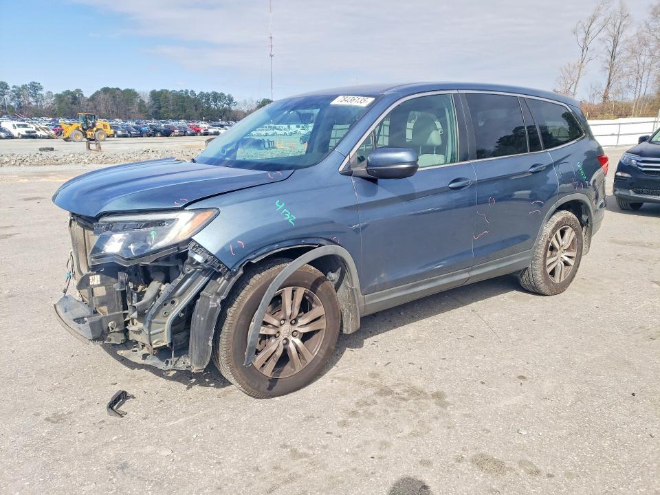 HONDA PILOT 2016 with VIN 5FNYF6H50GB089794 - Photo from auction
