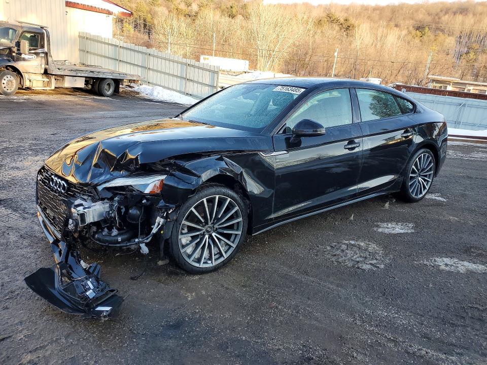 AUDI A5 2022 with VIN WAUCBCF57NA027156 - Photo from auction