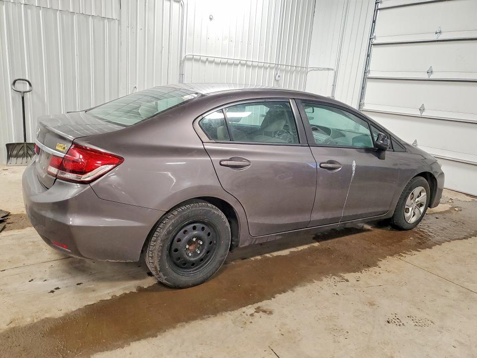 Photo 3 from auction – 2013 HONDA CIVIC with VIN 19XFB2F52DE057042