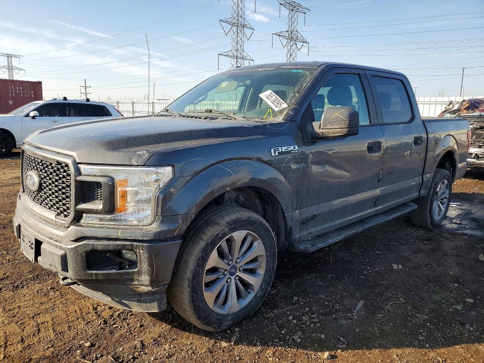 FORD F150 2018 with VIN 1FTEW1EG4JKF51165 - Photo from auction