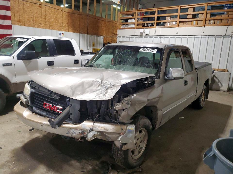 GMC SIERRA 1999 with VIN 1GTEK19T5XE526804 - Photo from auction