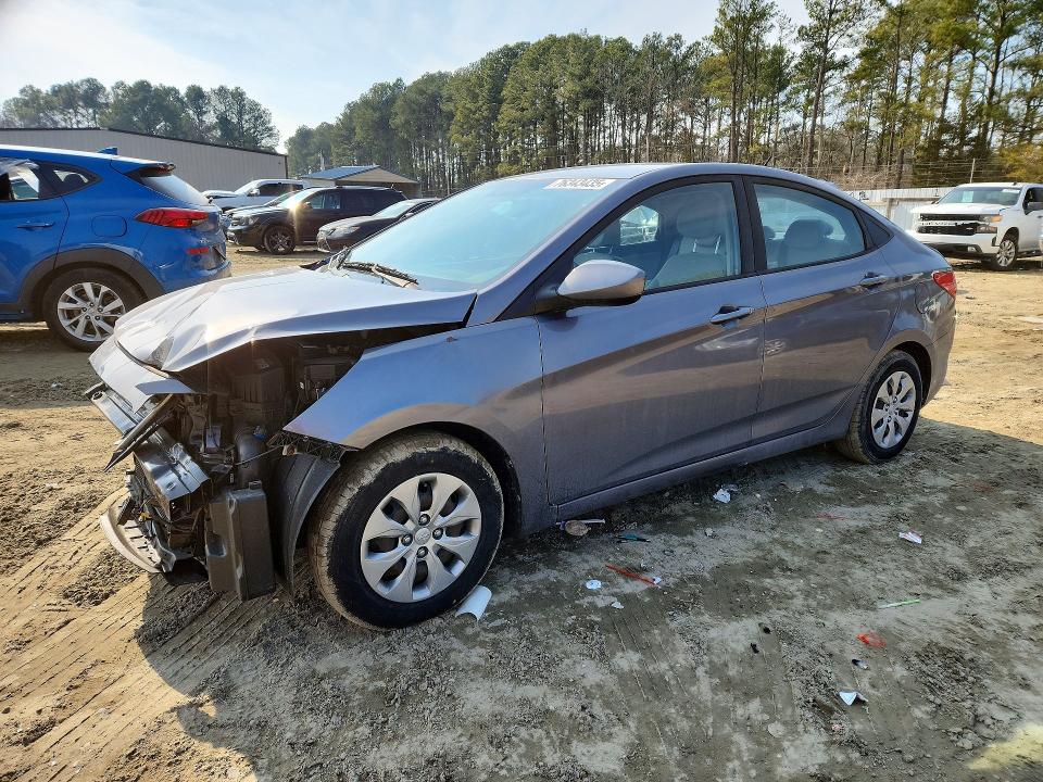 HYUNDAI ACCENT 2017 with VIN KMHCT4AE2HU297777 - Photo from auction