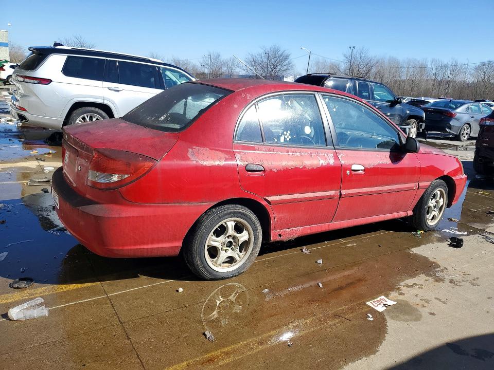 Photo 3 from auction – 2003 KIA RIO with VIN KNADC125236235988