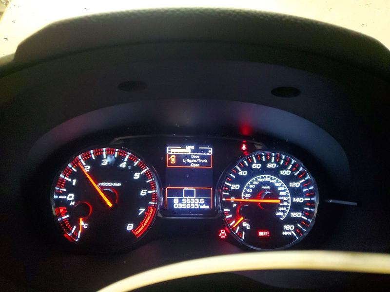 Photo 9 from auction – 2018 SUBARU WRX with VIN JF1VA1A67J9812359