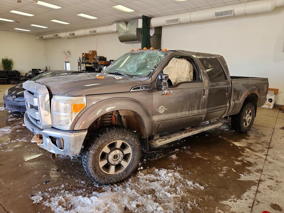 FORD F350 SUPER 2011 with VIN 1FT8W3BT7BEA08502 - Photo from auction
