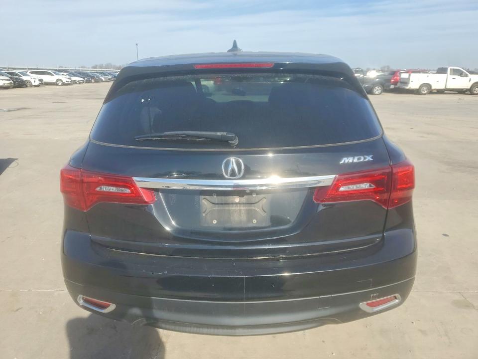 Photo 6 from auction – 2016 ACURA MDX with VIN 5FRYD3H21GB008844