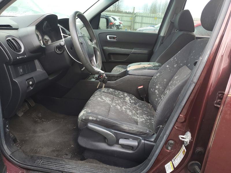 Photo 7 from auction – 2010 HONDA PILOT with VIN 5FNYF4H28AB038058