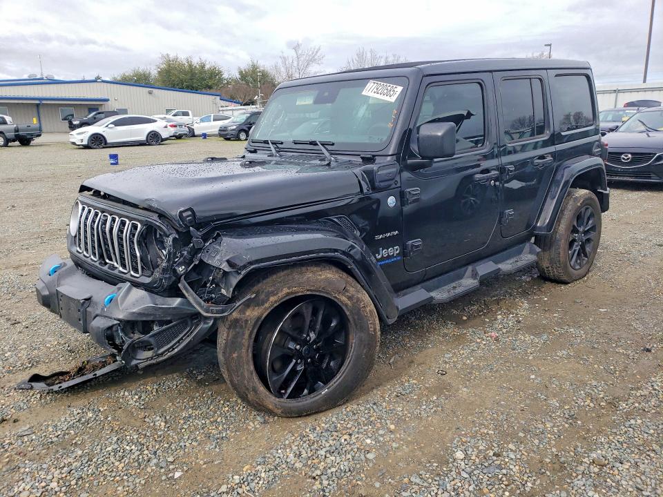 JEEP WRANGLER 2024 with VIN 1C4RJXP61RW252082 - Photo from auction