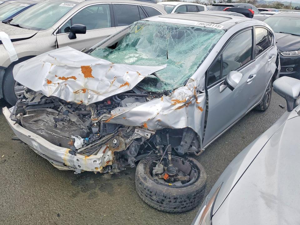HONDA CIVIC 2015 with VIN 2HGFB2F81FH541805 - Photo from auction