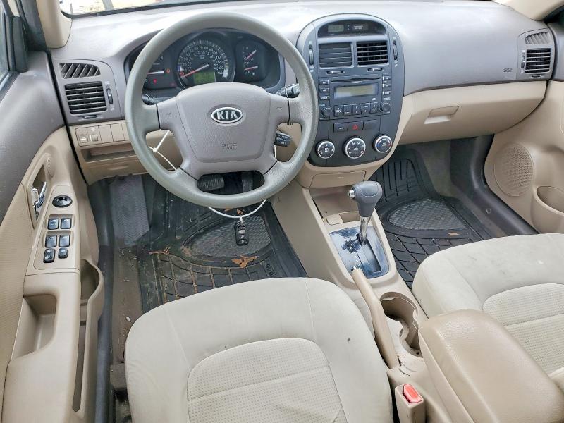 Photo 8 from auction – 2009 KIA SPECTRA with VIN KNAFE221X95649461