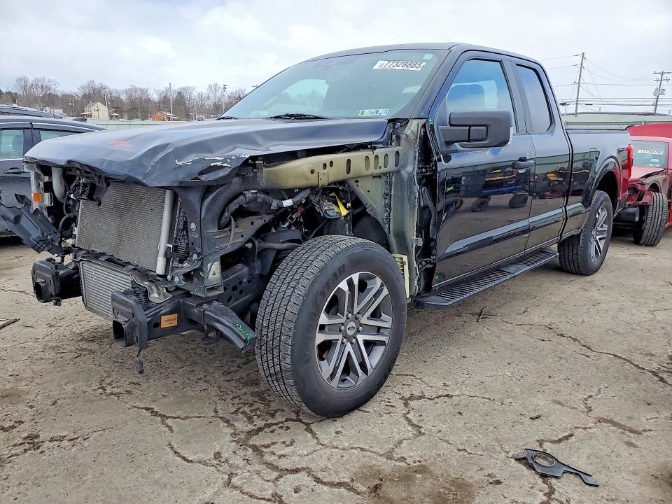 FORD F150 2022 with VIN 1FTEX1CP2NKD16771 - Photo from auction