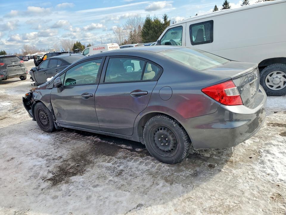 Photo 2 from auction – 2012 HONDA CIVIC with VIN 2HGFB2F48CH061463