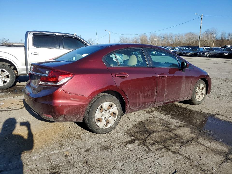 Photo 3 from auction – 2015 HONDA CIVIC with VIN 19XFB2F59FE101525