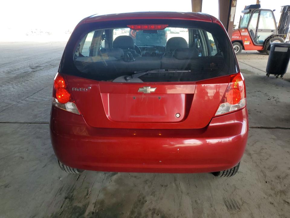 Photo 6 from auction – 2008 CHEVROLET AVEO with VIN KL1TD66688B073561