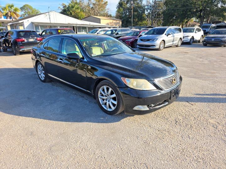 LEXUS LS 2007 with VIN JTHBL46FX75012820 - Photo from auction