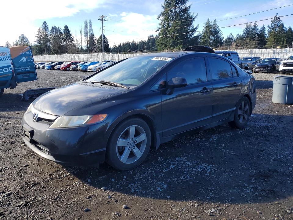 HONDA CIVIC 2006 with VIN JHMFA16886S003346 - Photo from auction