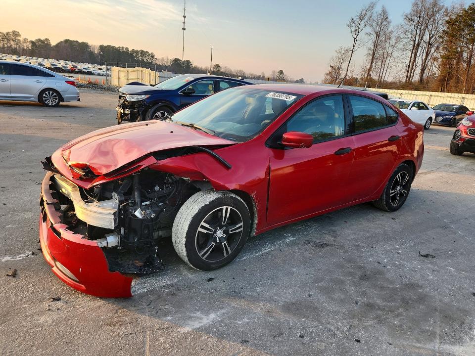 DODGE DART SE 2013 with VIN 1C3CDFAAXDD175466 - Photo from auction