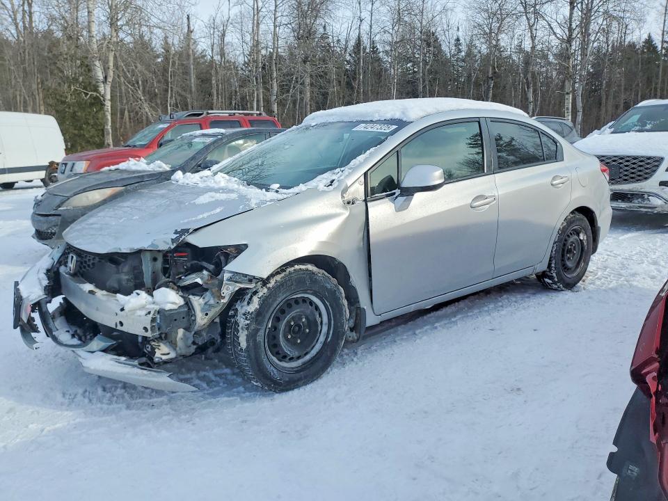 HONDA CIVIC 2013 with VIN 2HGFB2F56DH042856 - Photo from auction