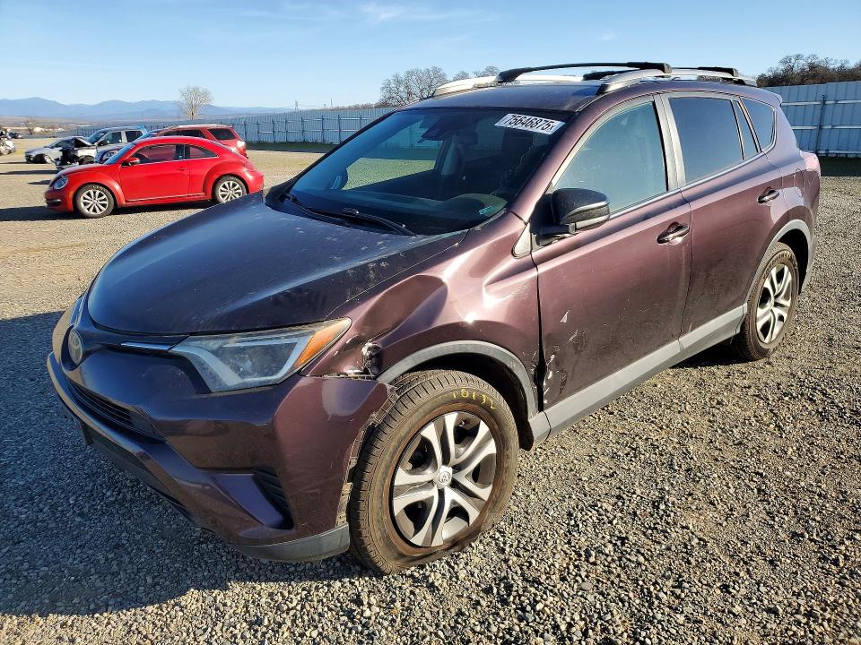 TOYOTA RAV4 LE 2017 with VIN 2T3BFREV5HW562080 - Photo from auction