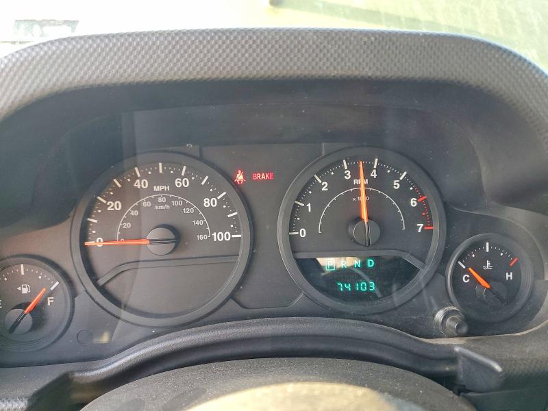 Photo 9 from auction – 2007 JEEP WRANGLER X with VIN 1J4GA39177L145709