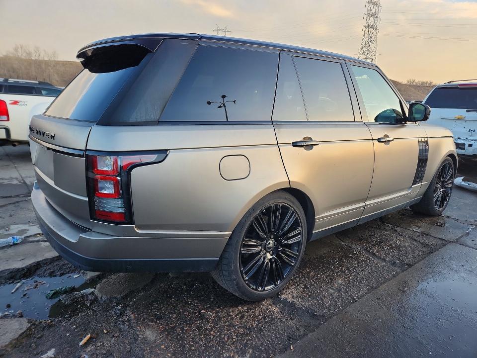 Photo 3 from auction – 2016 LAND ROVER RANGE ROVER with VIN SALGS2KFXGA299564