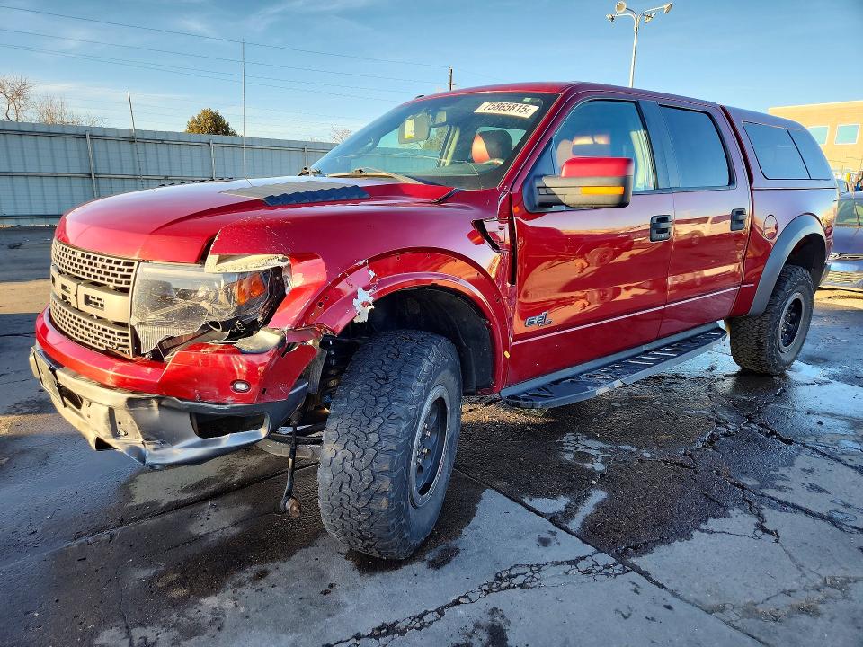 FORD F150 2014 with VIN 1FTFW1R69EFC42702 - Photo from auction