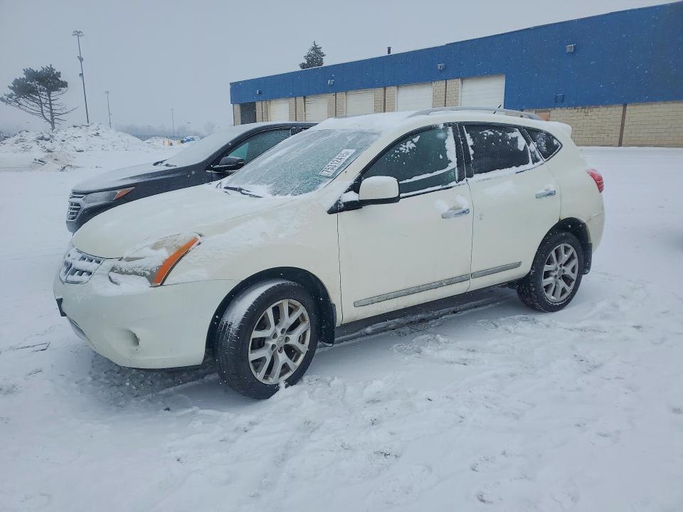 NISSAN ROGUE 2012 with VIN JN8AS5MT4CW280687 - Photo from auction