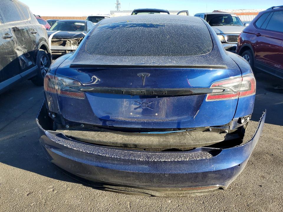 Photo 6 from auction – 2021 TESLA MODEL S with VIN 5YJSA1E58MF430138