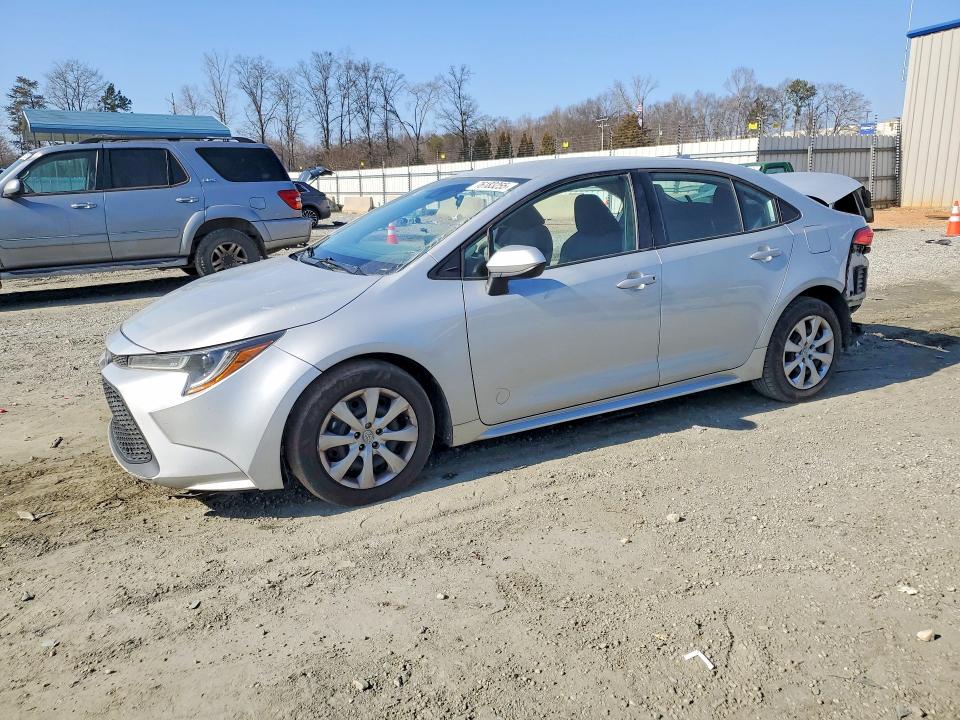 TOYOTA COROLLA 2021 with VIN 5YFEPMAE0MP151340 - Photo from auction