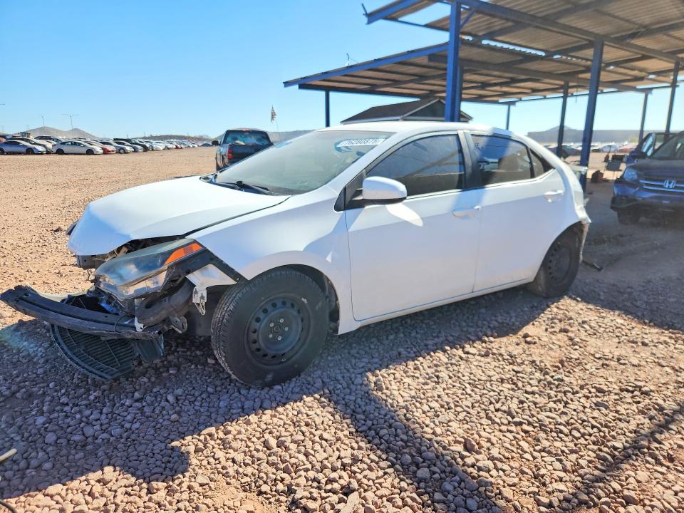 TOYOTA COROLLA L 2014 with VIN 5YFBURHE6EP038752 - Photo from auction
