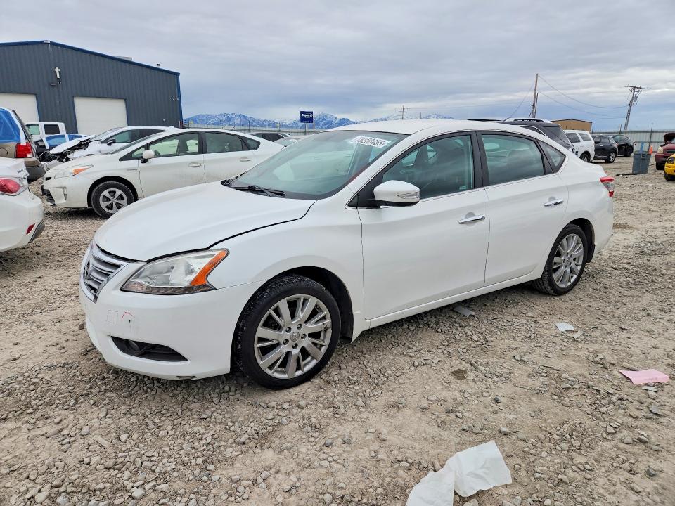 NISSAN SENTRA 2013 with VIN 3N1AB7AP1DL662622 - Photo from auction