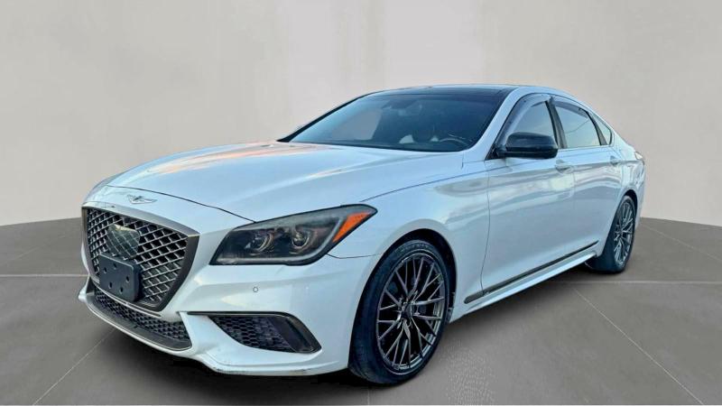 Photo 2 from auction – 2018 GENESIS G80 with VIN KMHGN4JB9JU274939