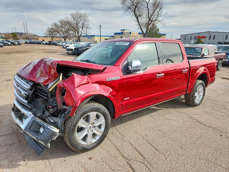 FORD F150 2017 with VIN 1FTEW1EG8HFC02724 - Photo from auction