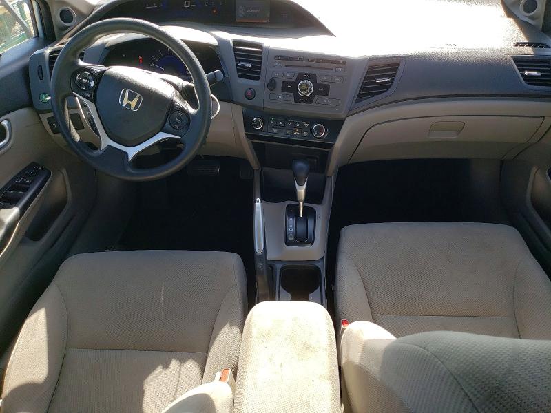 Photo 8 from auction – 2012 HONDA CIVIC with VIN 19XFB2F80CE301683