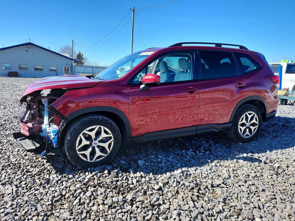 SUBARU FORESTER 2021 with VIN JF2SKAFC4MH424784 - Photo from auction