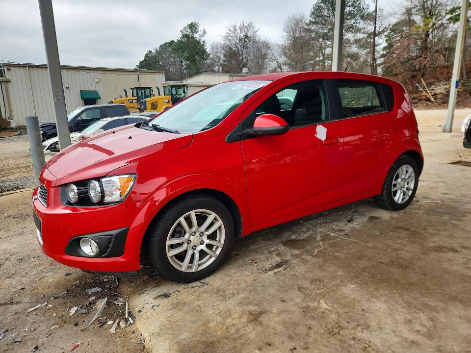 CHEVROLET SONIC 2013 with VIN 1G1JC6SH7D4181154 - Photo from auction