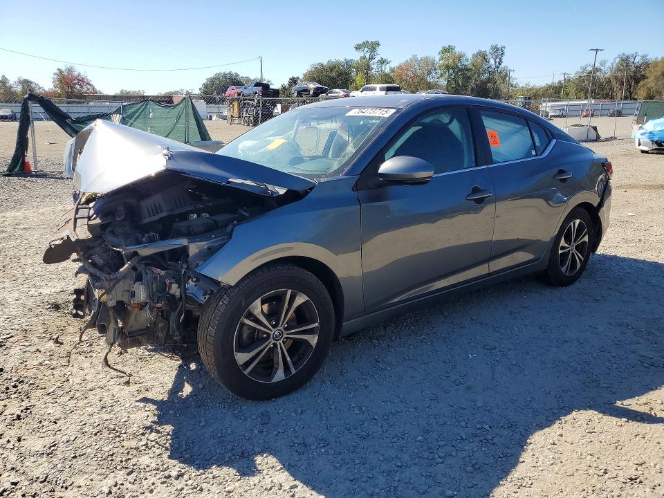 Photo 1 from auction – 2022 NISSAN SENTRA with VIN 3N1AB8CV4NY271261