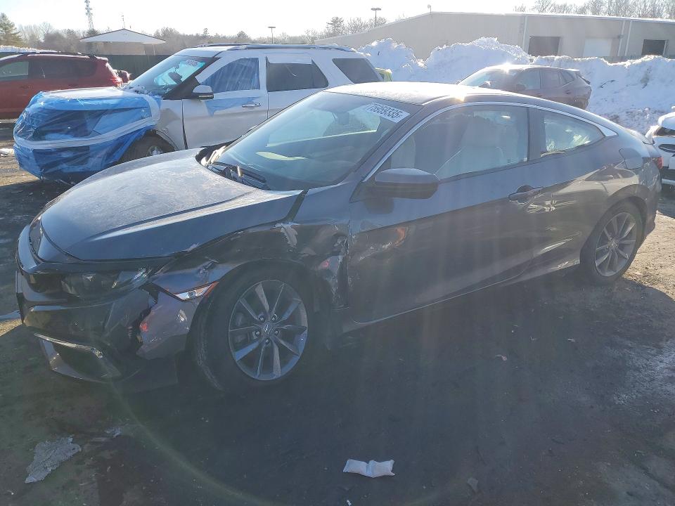 HONDA CIVIC EX 2019 with VIN 2HGFC3B3XKH354733 - Photo from auction