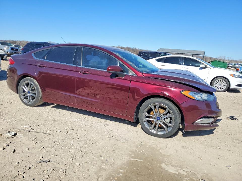 Photo 4 from auction – 2017 FORD FUSION with VIN 3FA6P0G72HR407750