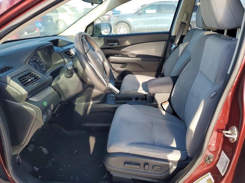 Photo 7 from auction – 2015 HONDA CR-V EX with VIN 2HKRM4H59FH641033